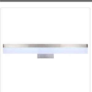 New Hampton Bay Eldridge Brushed Nickel LED Vanity Light Bar